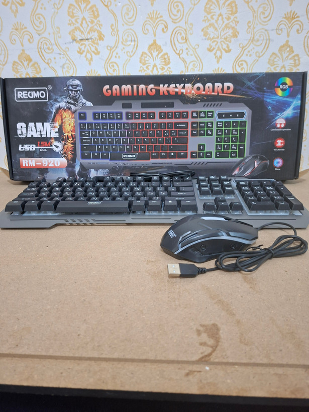کیبورد و موس گیمینگ ردمو مدل RM-920
