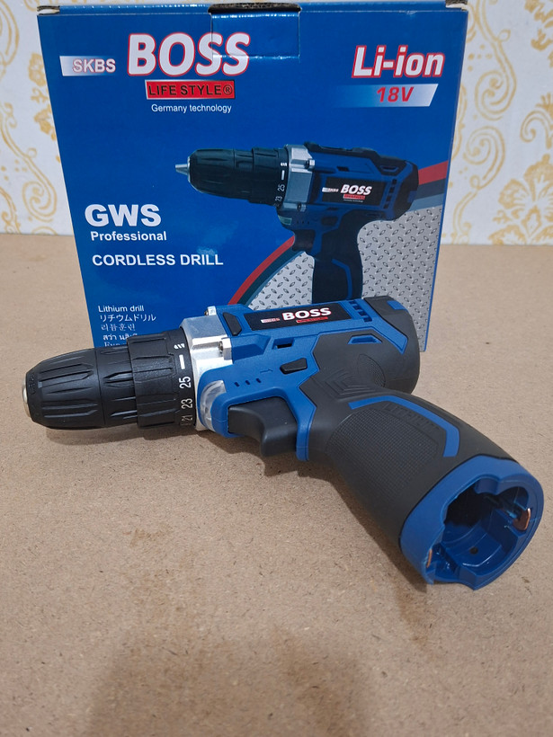 دریل پیچ گوشتی شارژی مدل باس ۱۸ولت GWS-SKBS